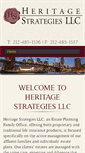 Mobile Screenshot of heritagesllc.com